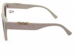 CHANEL-Skin Colour -Female-Plastic - Hexa Square - CR UV400 - Medium -Eyewear