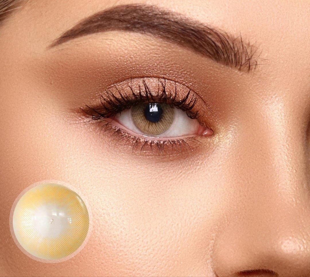 Polar Lights Brown Contact lens Al Ain Optical