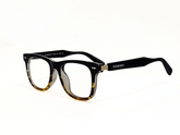 "Burberry Eyeglasses-Black Tortoiseshell Acetate Glasses - Unisex"