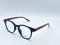 Balenciaga Unisex Acetate Eyeglasses – Classic Round Square Frame