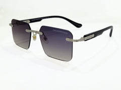 Premium Luxury Rimless Sunglasses – Bold Square Design with Gradient Lenses