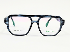 Shutter Eyewear Rectangular Eyeglasses with Accents