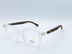 Matrix 570876 Unisex Square Acetate Frame with Wooden Temples