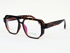 Shutter Eyewear Rectangular Eyeglasses with Accents