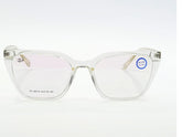 Designer - Female - white - square - Plastic - Eyewear