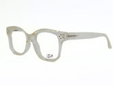 Designer - Transparent - Female - Plastic - Hexa Round - Medium - Eyewear