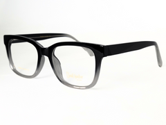Stylish Black Gradient Square Eyeglasses – Modern & Trendy Design