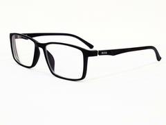BOSS Rectangular Black Eyeglasses – Men Style Acetate Frame