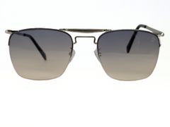 Sunglasses For Men-Shiny Silver -Double bridge
