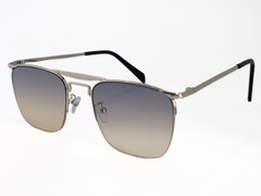 Sunglasses For Men-Shiny Silver -Double bridge