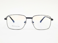 Designer Black Rectangular Eyeglasses for Men S8146