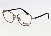 Eyewear – Women’s Gold Cat-Eye - Black Temples