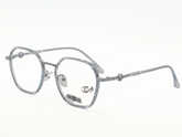 Women's EyeGlasses Metal Frame slightly octagonal shape .