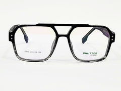 SHUTTER EYEWEAR Black Square Glasses - Unisex - 88058