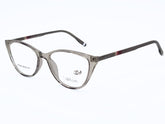 Designer - Grey - Female - Plastic Sheet - Cat Eye - Medium - Eyewear