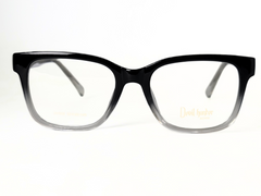 Stylish Black Gradient Square Eyeglasses – Modern & Trendy Design
