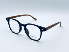 Balenciaga Unisex Acetate Eyeglasses – Classic Round Square Frame