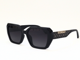 Louis Vuitton Black Square Sunglasses.