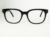 Classic Black Wayfarer Eyeglasses – Unisex Acetate Frame for Everyday Wear
