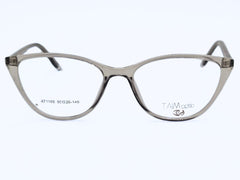 Designer - Grey - Female - Plastic Sheet - Cat Eye - Medium - Eyewear