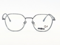 Women's EyeGlasses Metal Frame slightly octagonal shape .