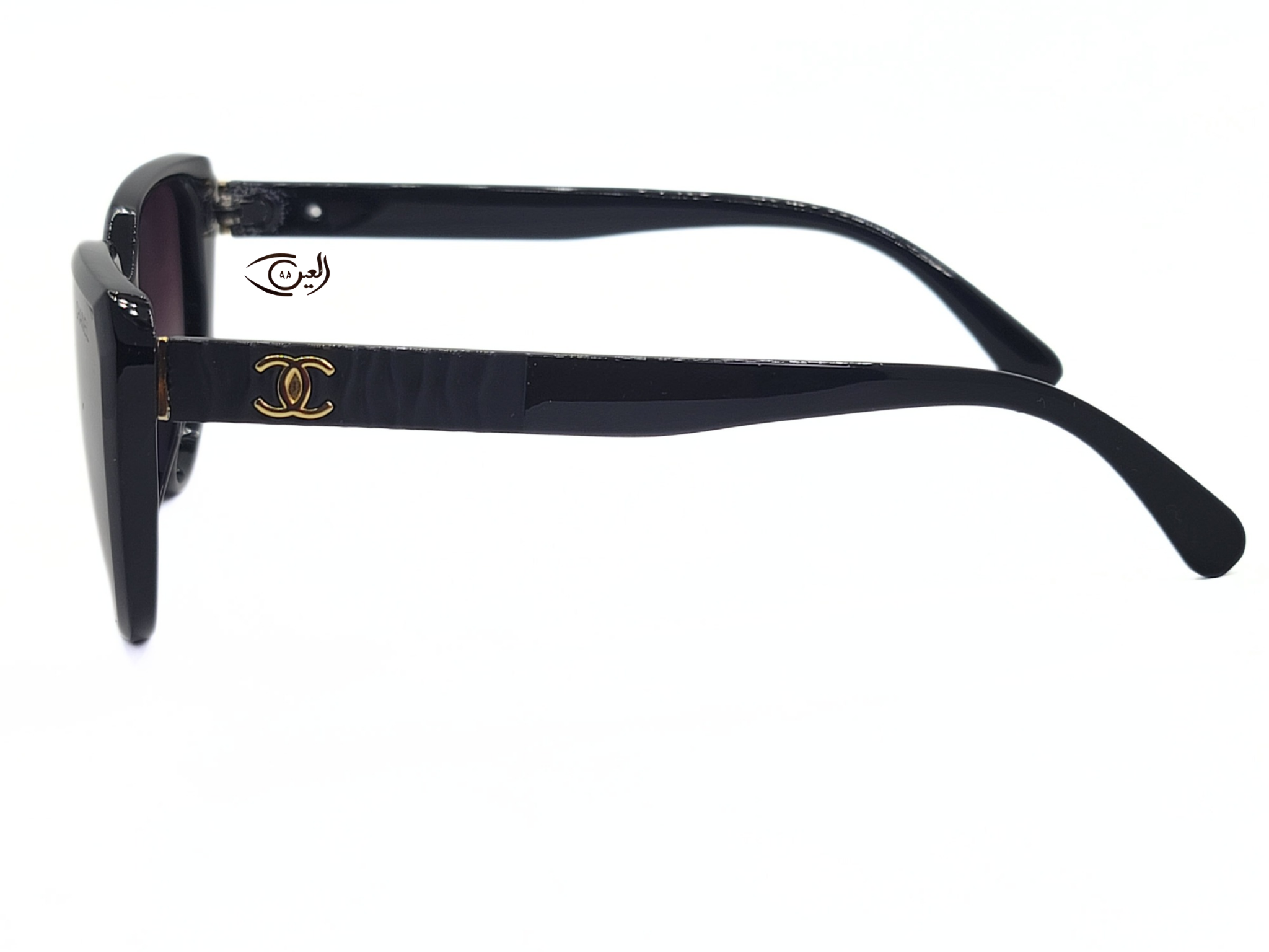 CHANEL-Black- Female - Plastic-CatEye-CR UV400-Medium-Eyewear
