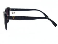 CHANEL-Black- Female - Plastic-CatEye-CR UV400-Medium-Eyewear