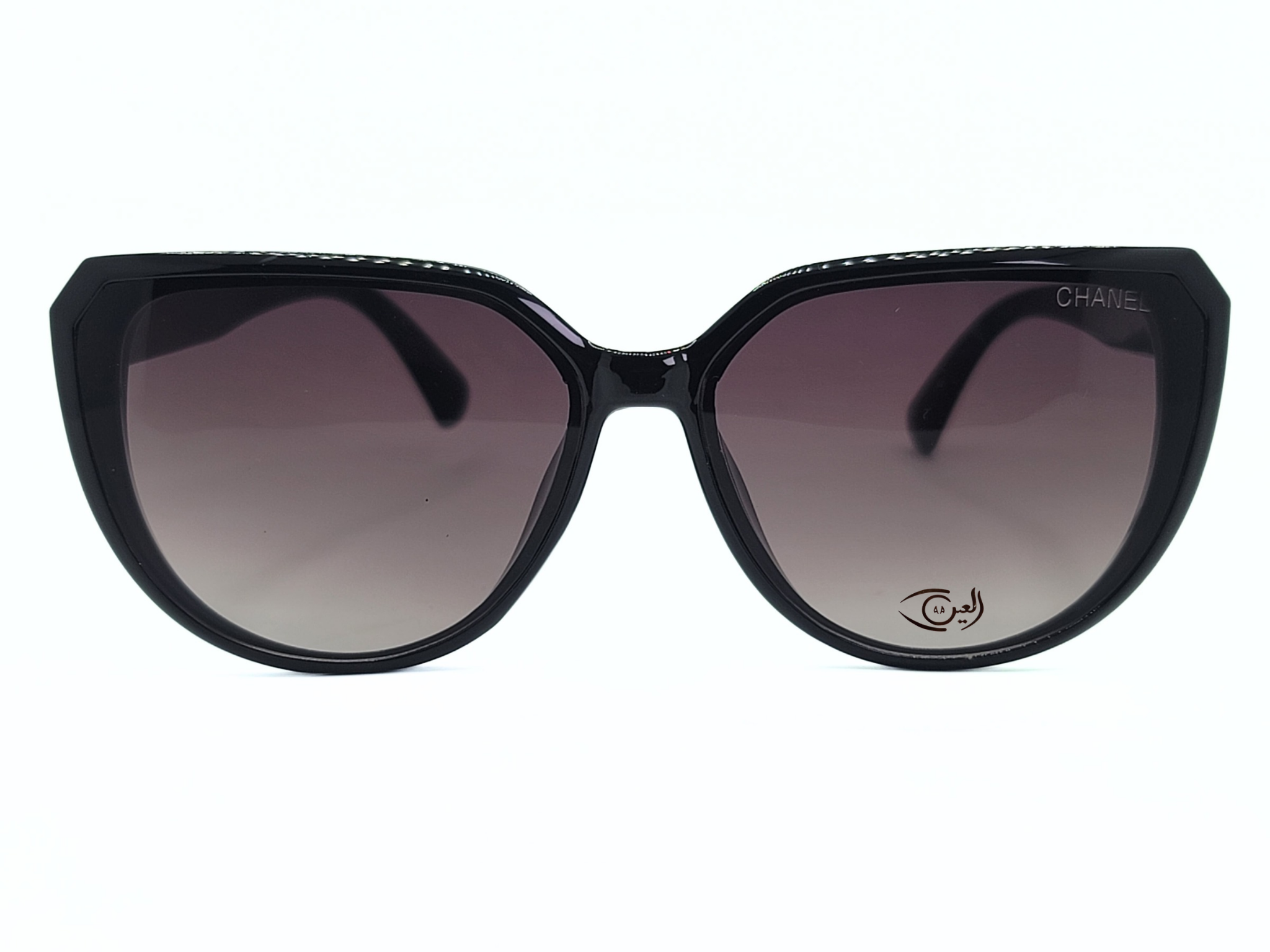 CHANEL-Black- Female - Plastic-CatEye-CR UV400-Medium-Eyewear