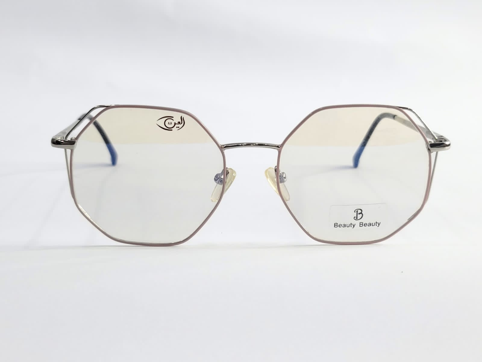 Designer -light pink with silver stick - Metal - Female - Hexa Eyewear