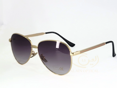 AVIATOR SUNGLASSES  -LIGHT WEIGHT METAL - DOUBLE BRIDGE