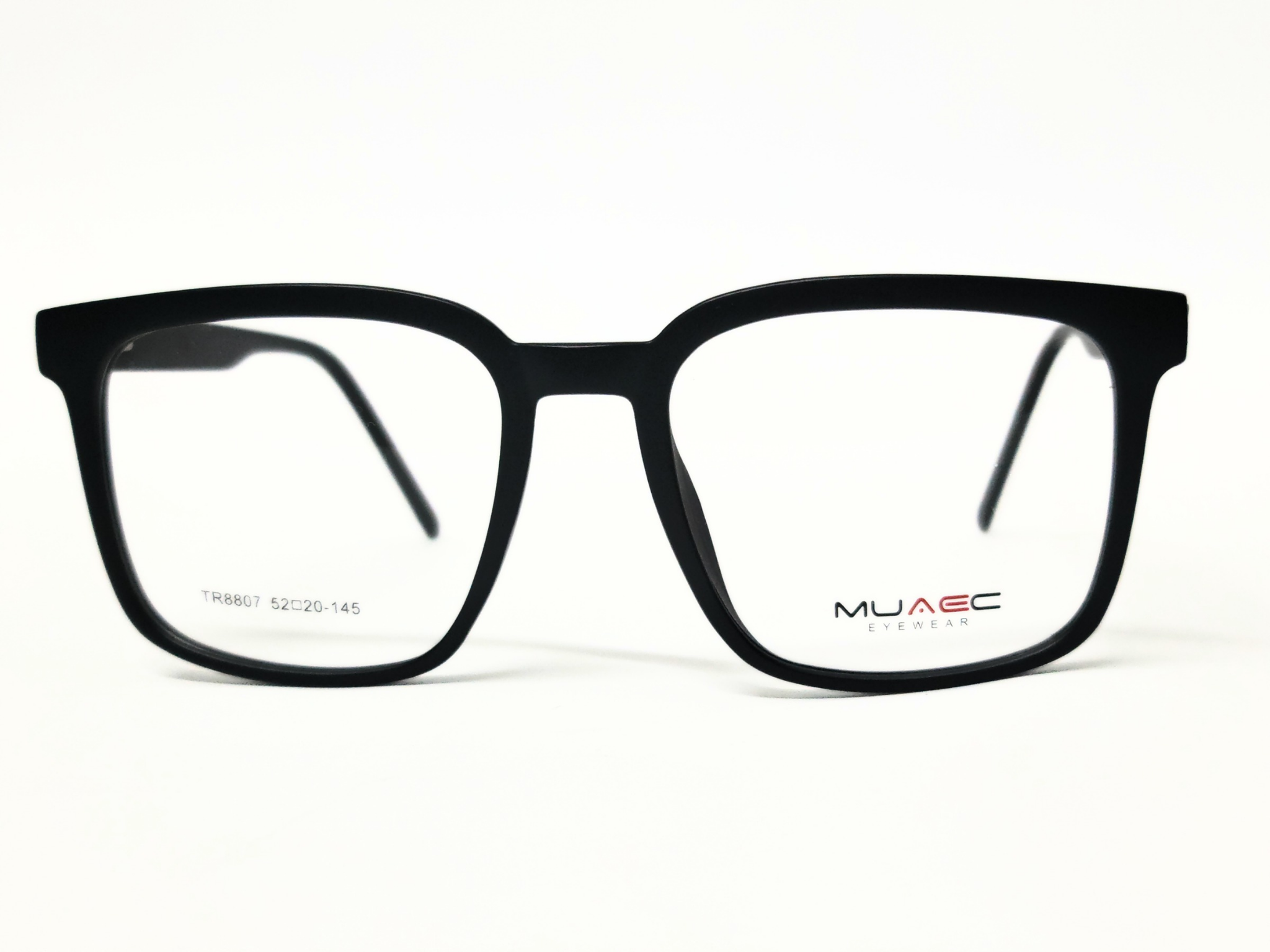 *MUAEC Eyewear Square Glasses - Unisex Acetate Frame*
