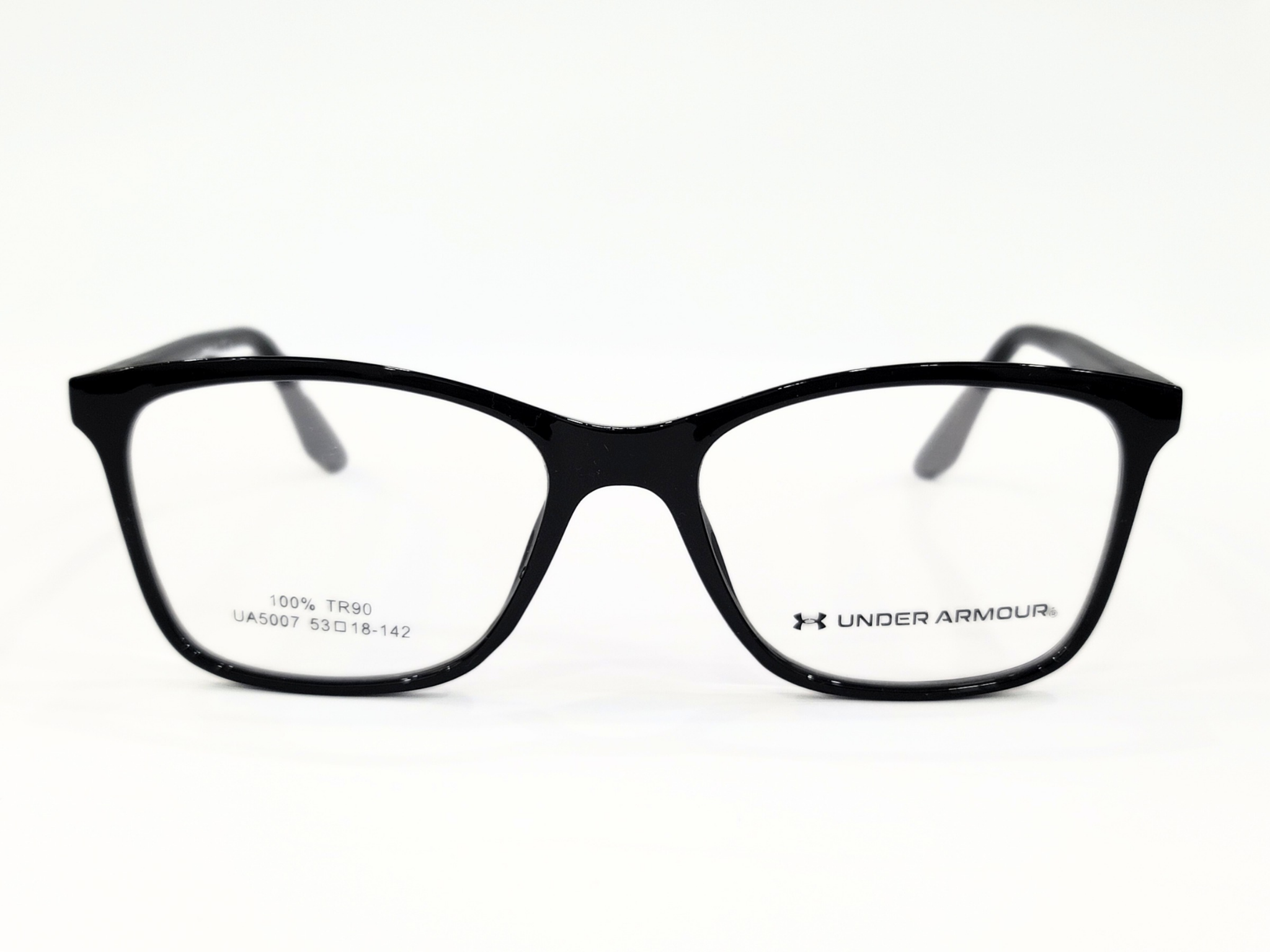 Under Armour Black Rectangular Glasses (Unisex)
