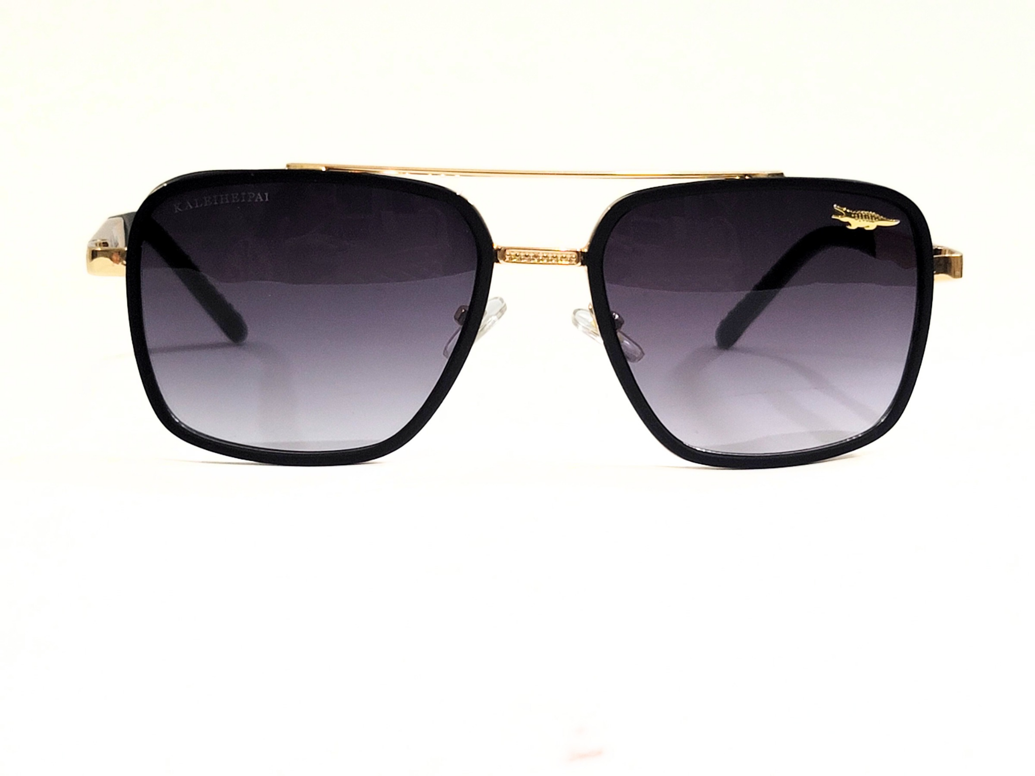 Lacoste Black Square Gradient Sunglasses – Unisex