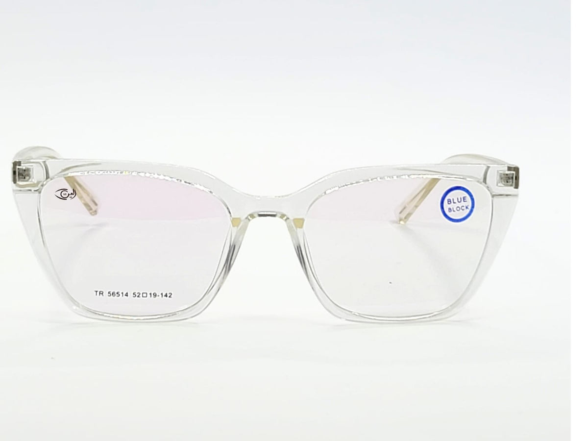 Designer - Female - white  - square - Plastic - Eyewear