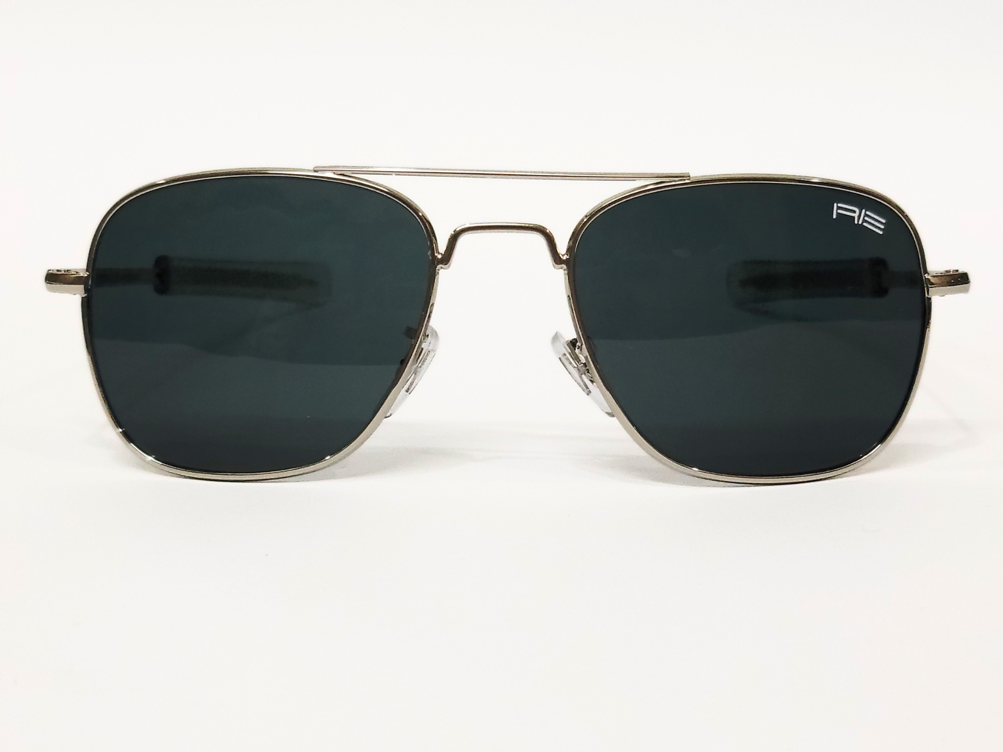Randolph Engineering - RE - Metal - Double Bridge - Square - Sunglasses - Eyewear