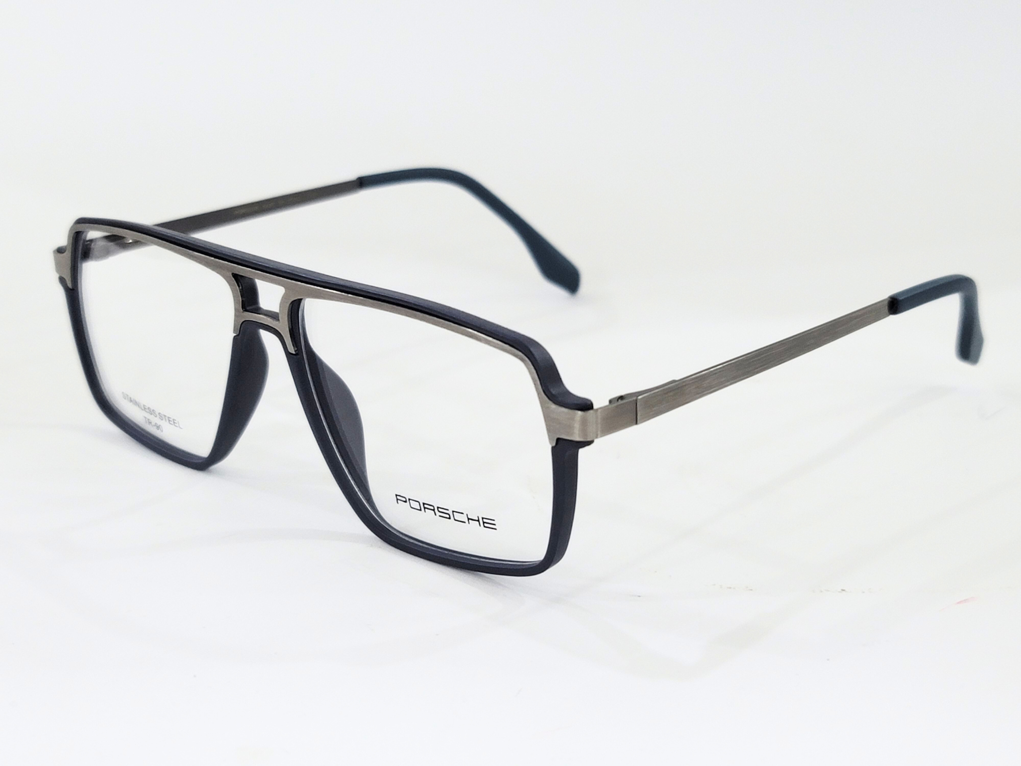 Porsche Rectangular Eyeglasses - Sleek and Stylish Design