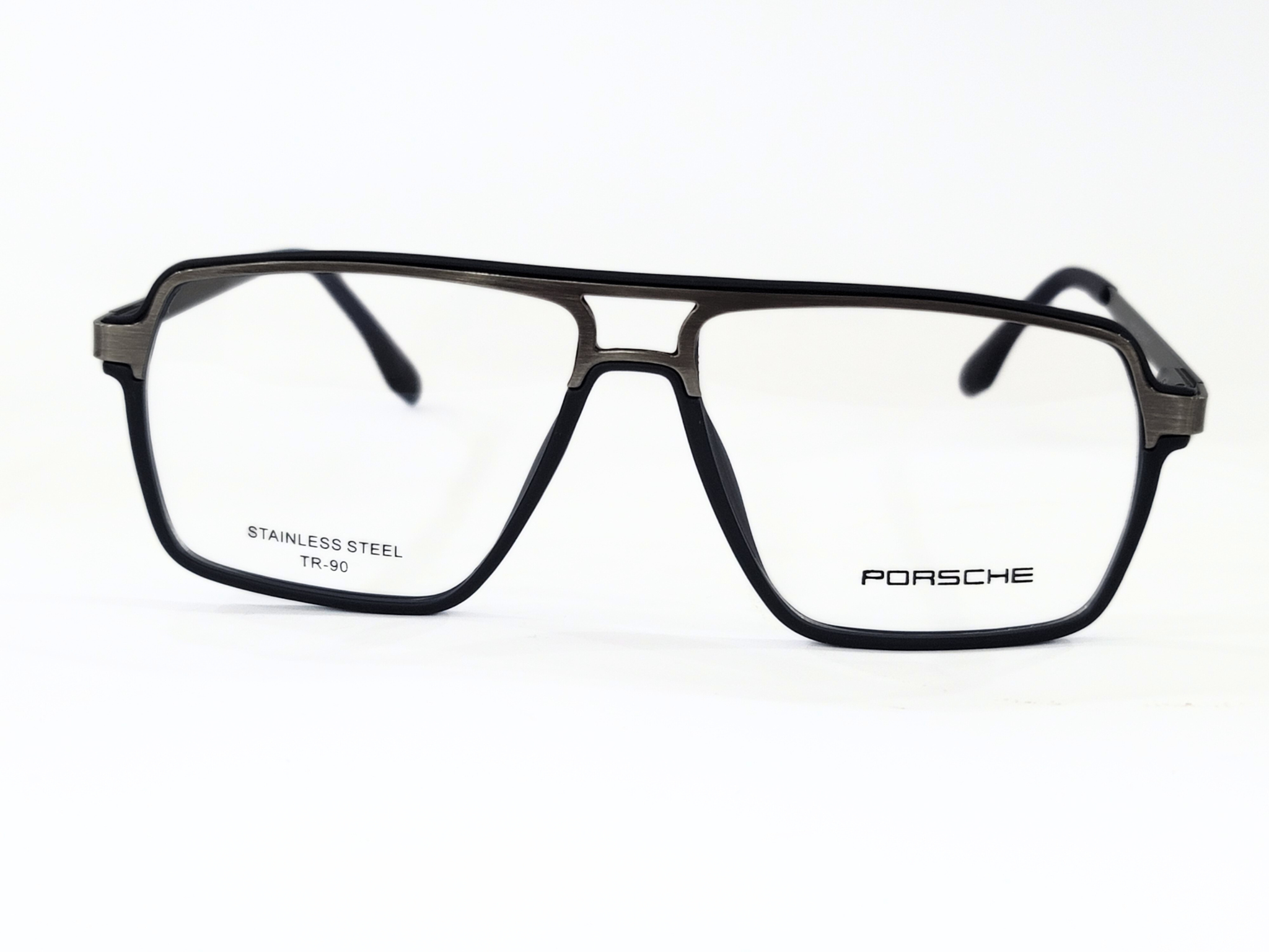 Porsche Rectangular Eyeglasses - Sleek and Stylish Design