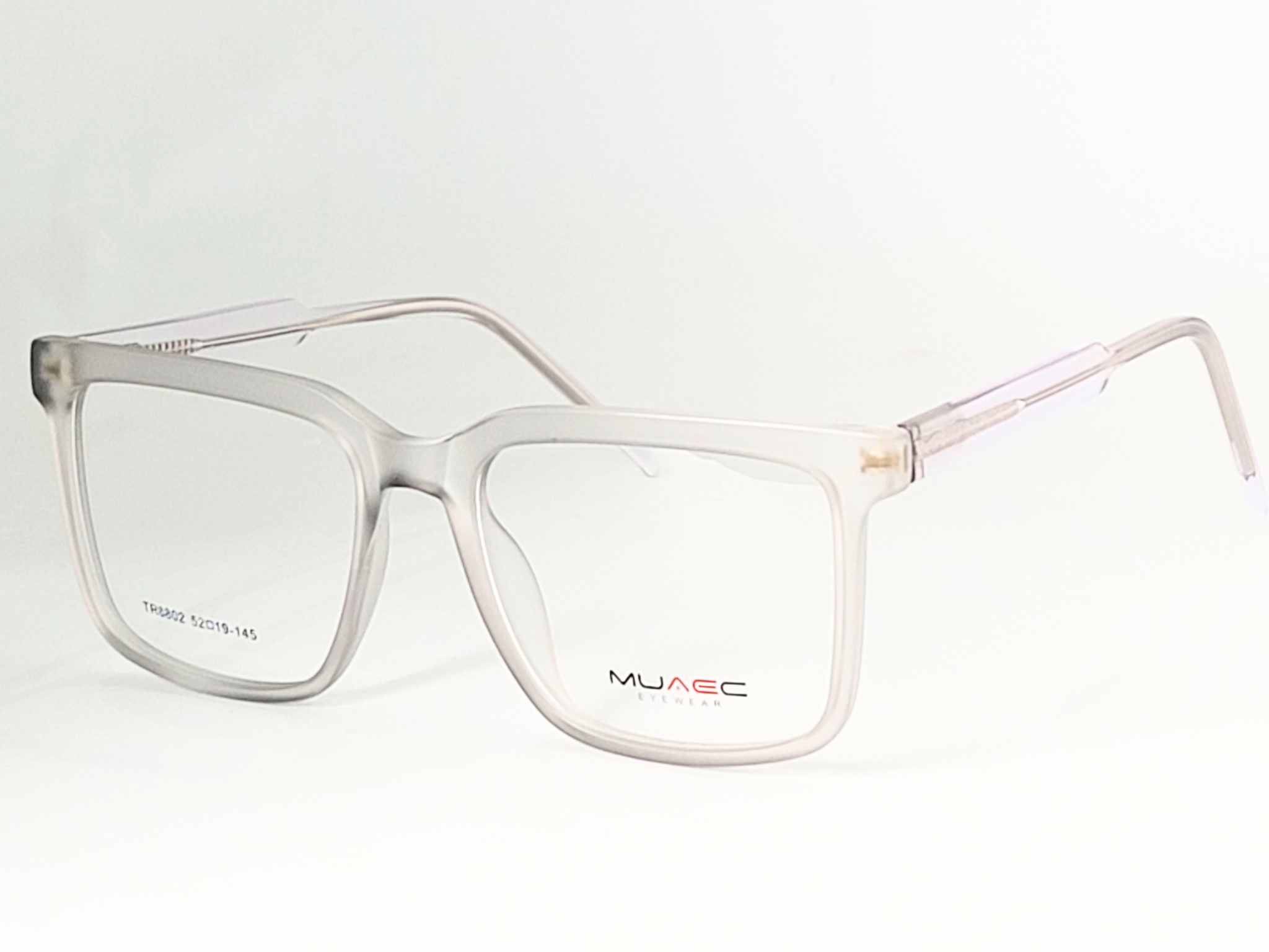 MUJAECE EYEWEAR -SQUARE -TR8802 - 52-19-145