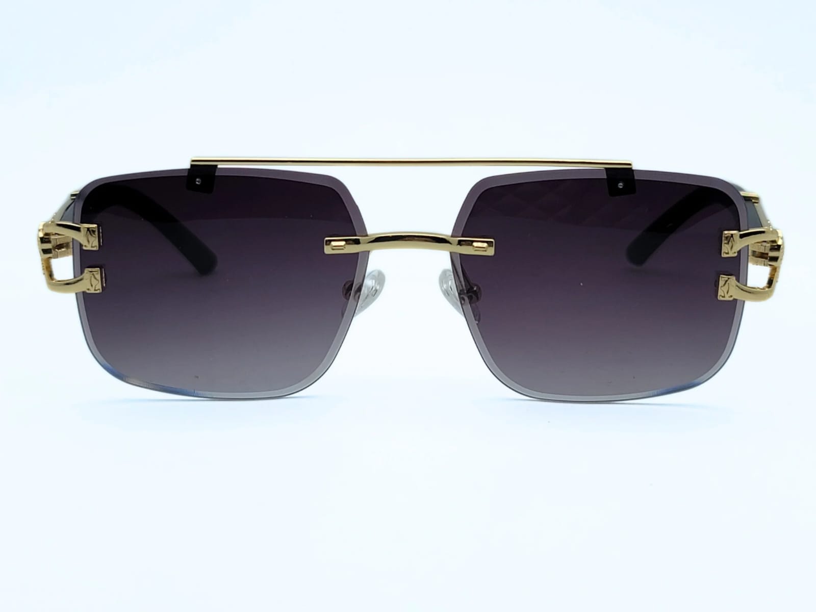 Gold Shield Luxury Sunglasses