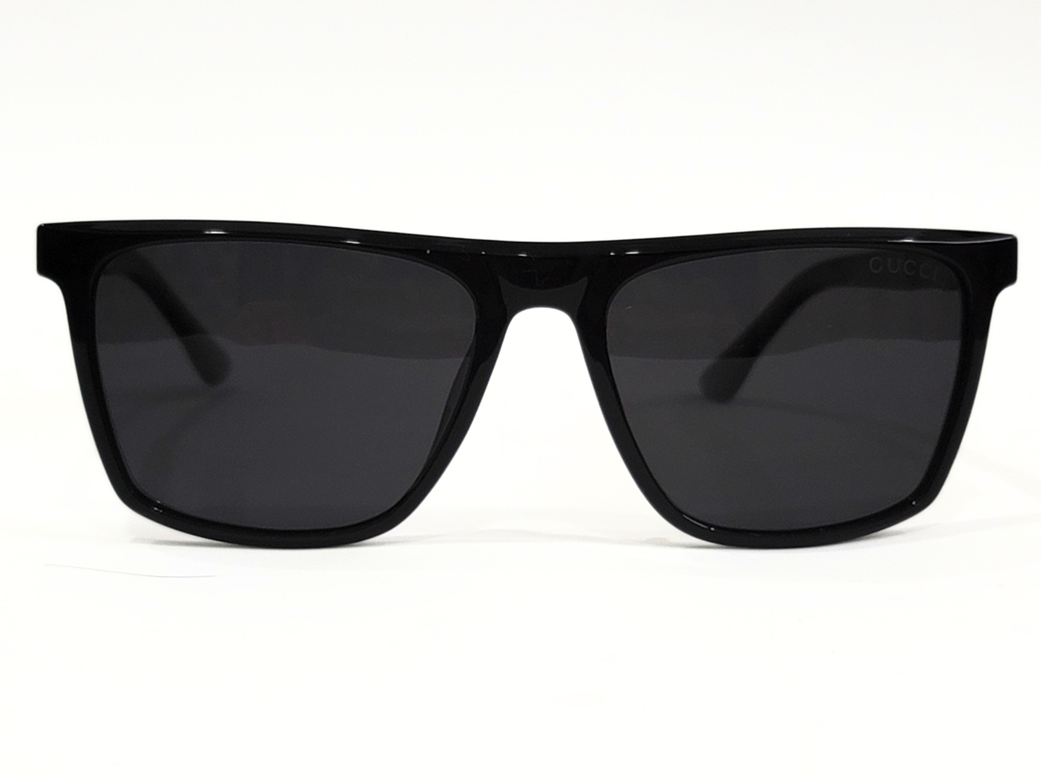 Designer Sunglasses Black Square  for Men and Women, Modern Design with Dark Lenses