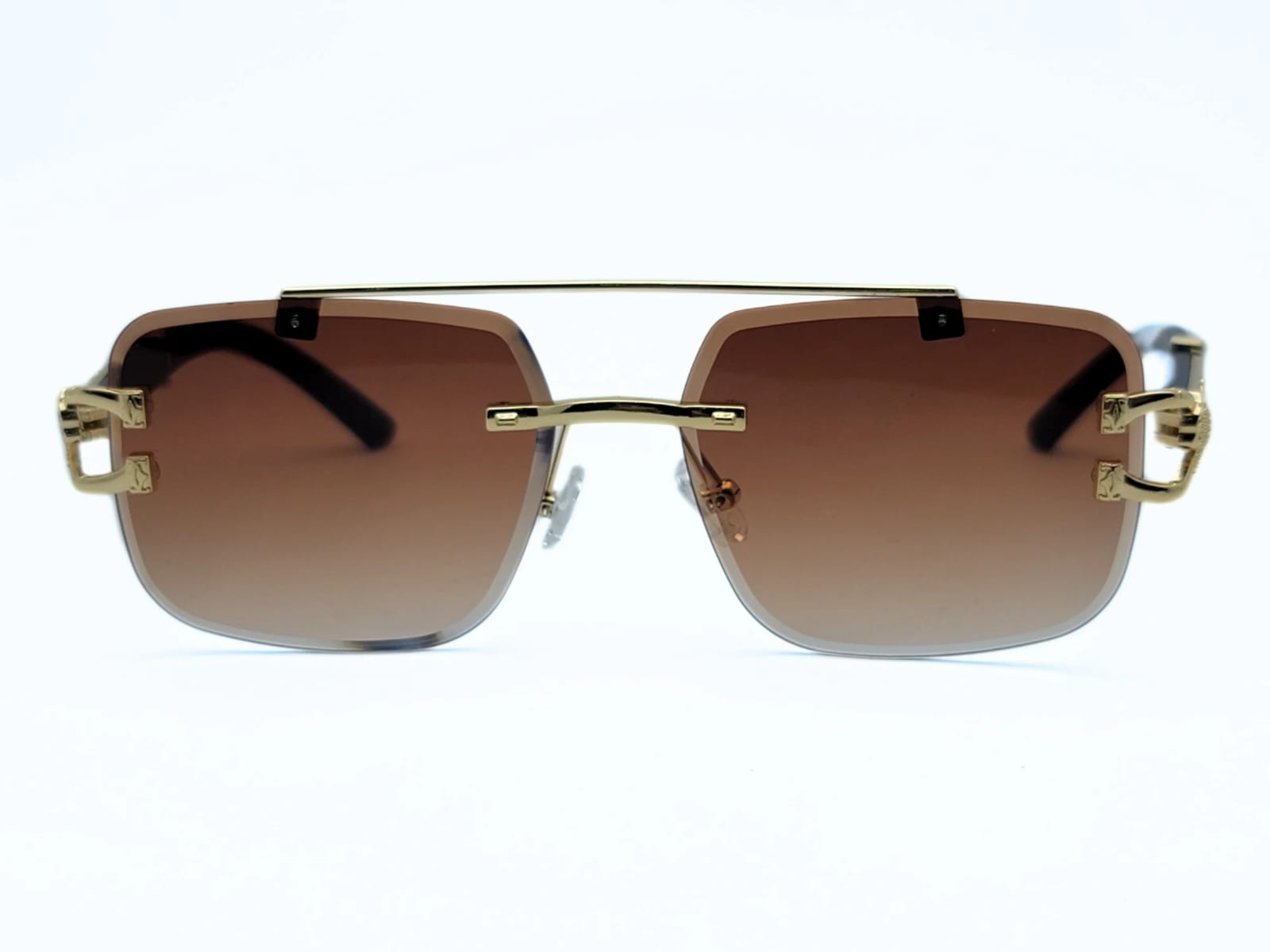 Gold Shield Luxury Sunglasses