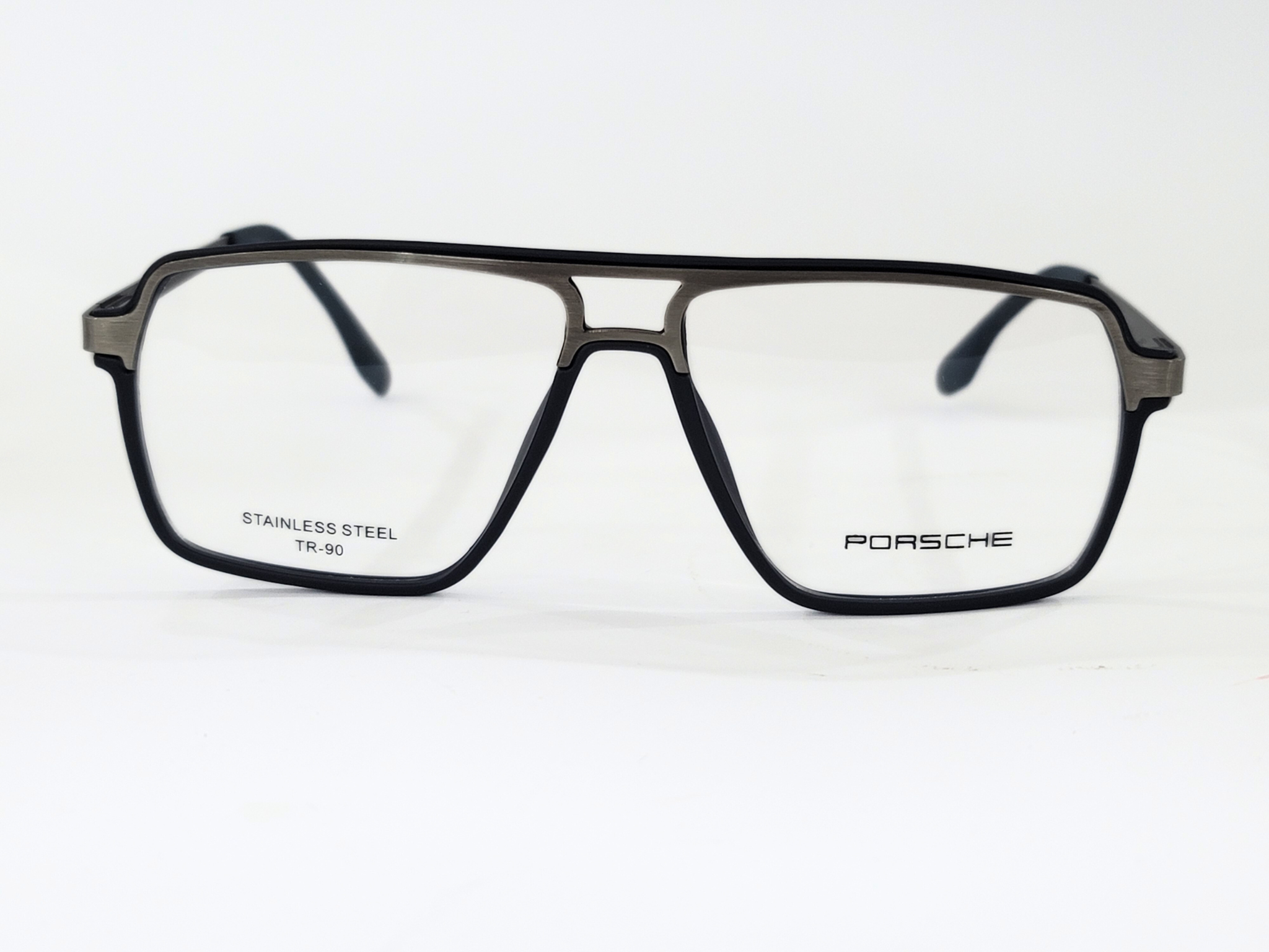 Porsche Rectangular Eyeglasses - Sleek and Stylish Design