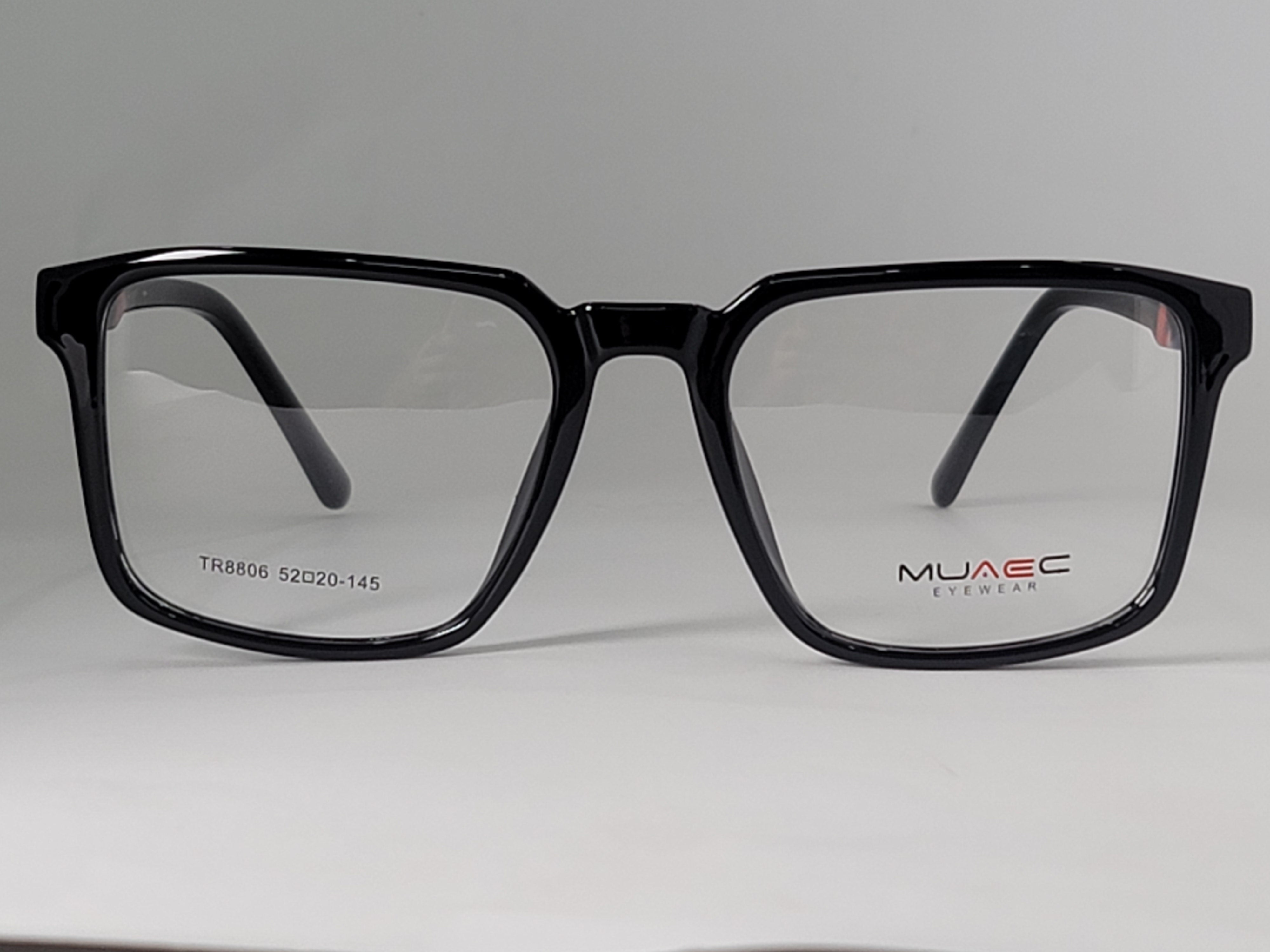 MUAEC - TR8806- Acetate - Square  -Optics -Eyewear