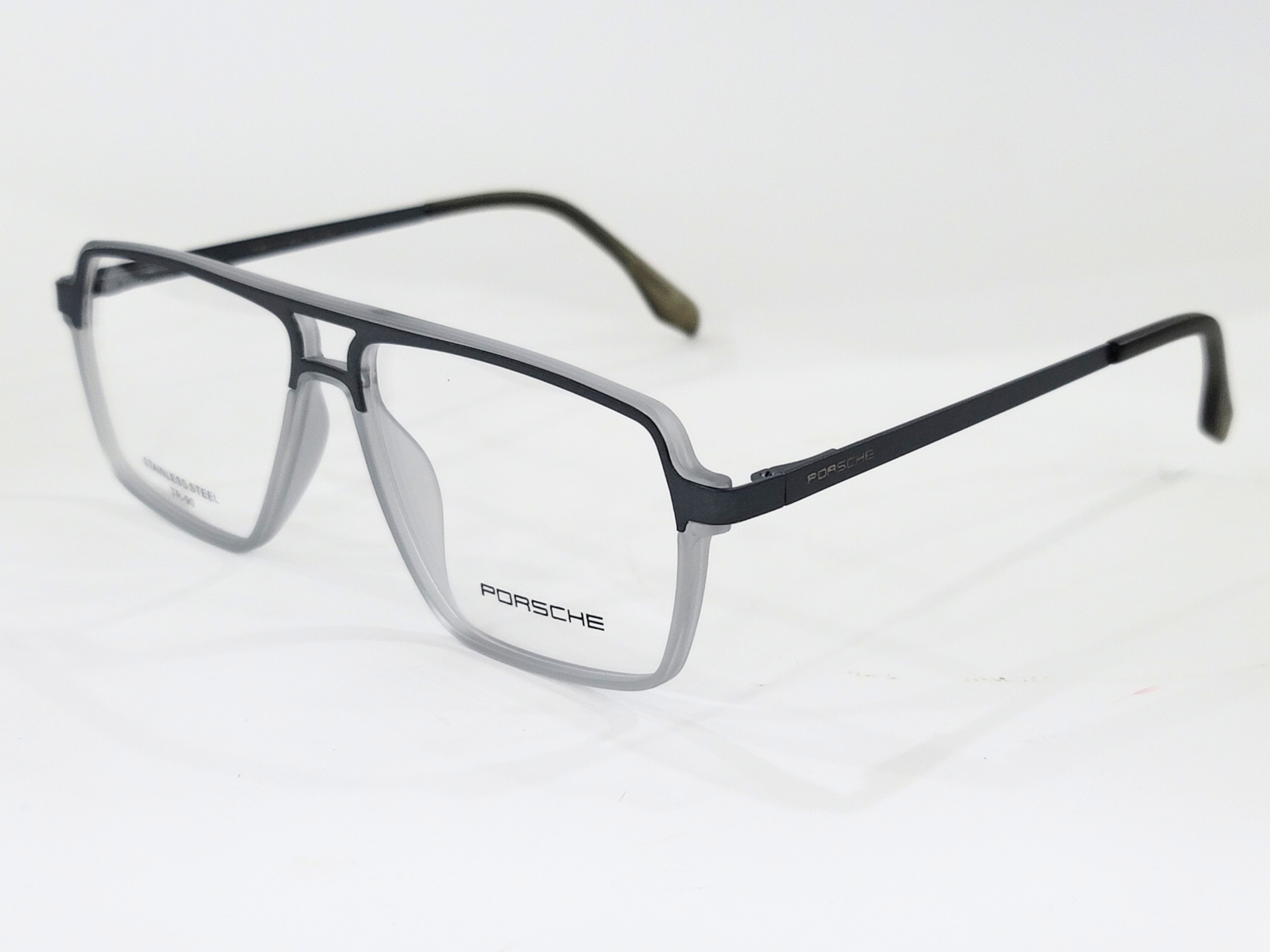 Porsche Rectangular Eyeglasses - Sleek and Stylish Design