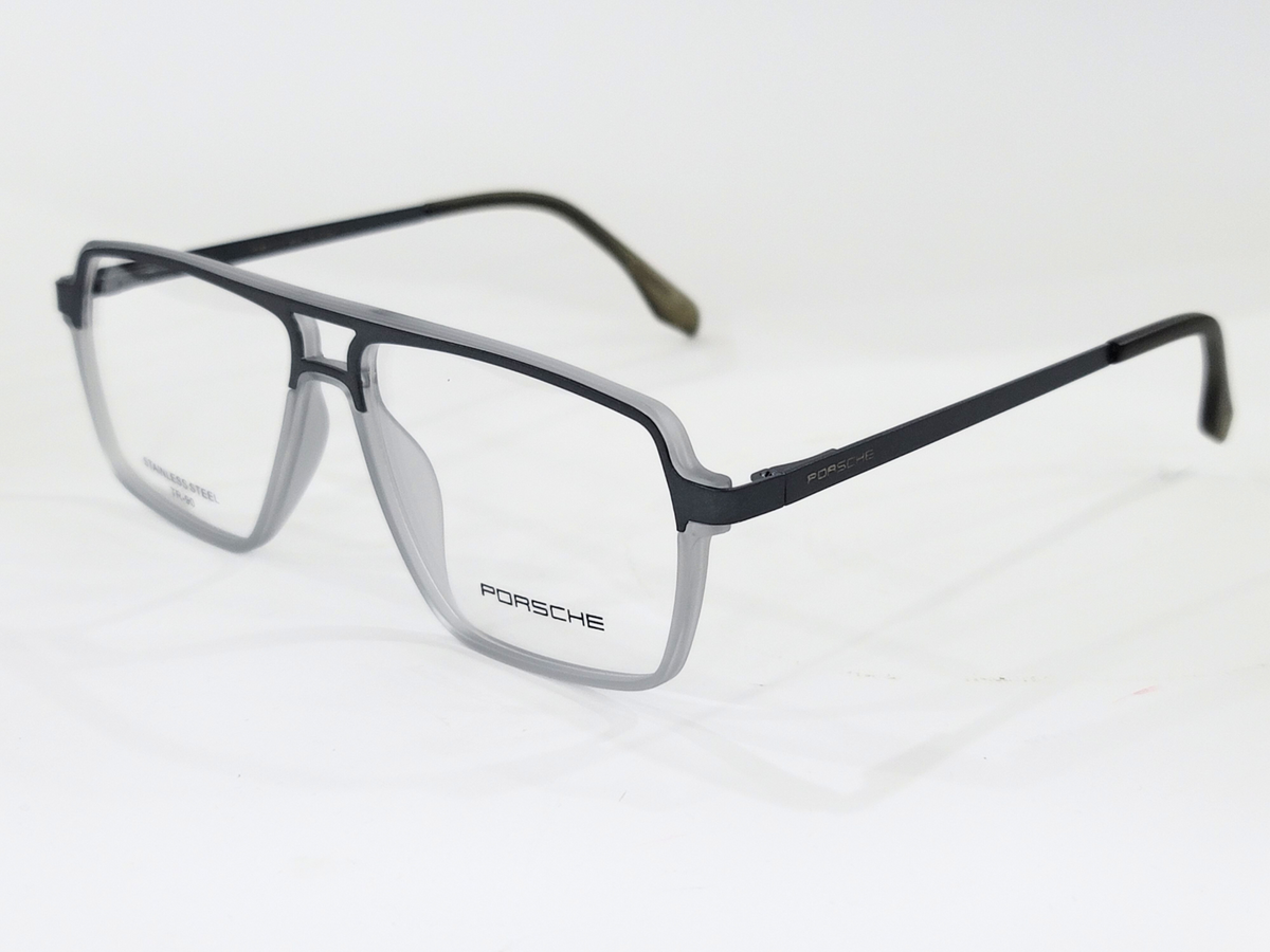 Porsche Rectangular Eyeglasses - Sleek and Stylish Design