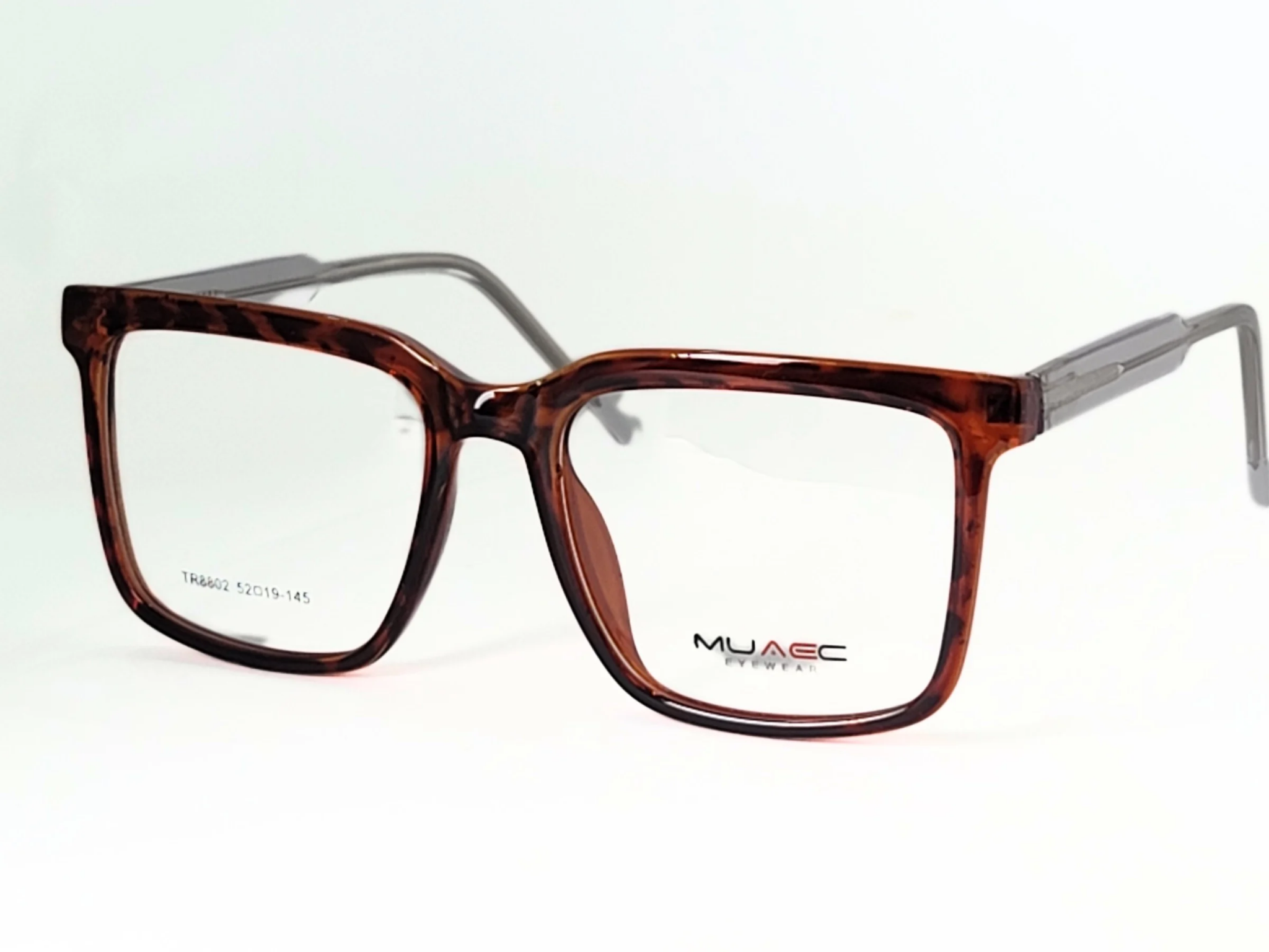 MUJAECE EYEWEAR -SQUARE -TR8802 - 52-19-145