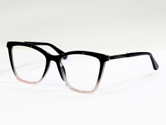 Designer Eyeglasses Black and Pink Square Frame  for Women"