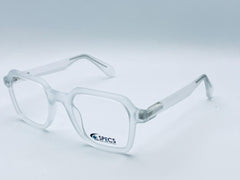 SPECS Matte Brown Rectangular Acetate Eyeglasses – Unisex