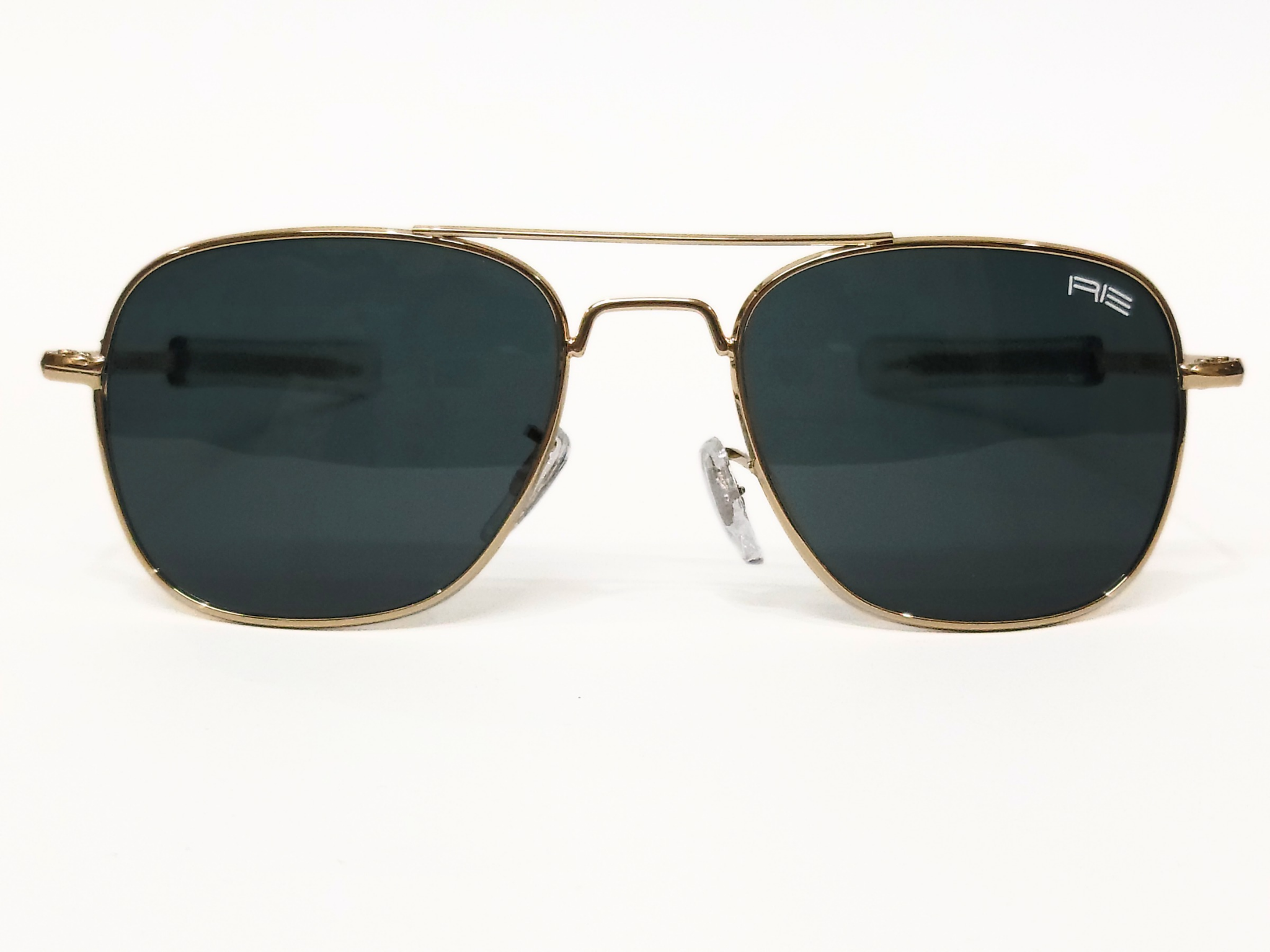 Randolph Engineering - RE - Metal - Double Bridge - Square - Sunglasses - Eyewear