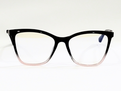 Designer Eyeglasses Black and Pink Square Frame  for Women"